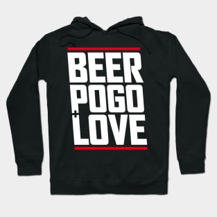 beer, pogo & love2 Hoodie